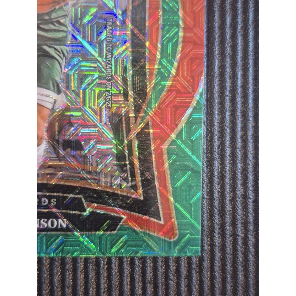 2024-25 Panini Select AJ Johnson #67 Concourse Green Mojo Prizm (RC)‎